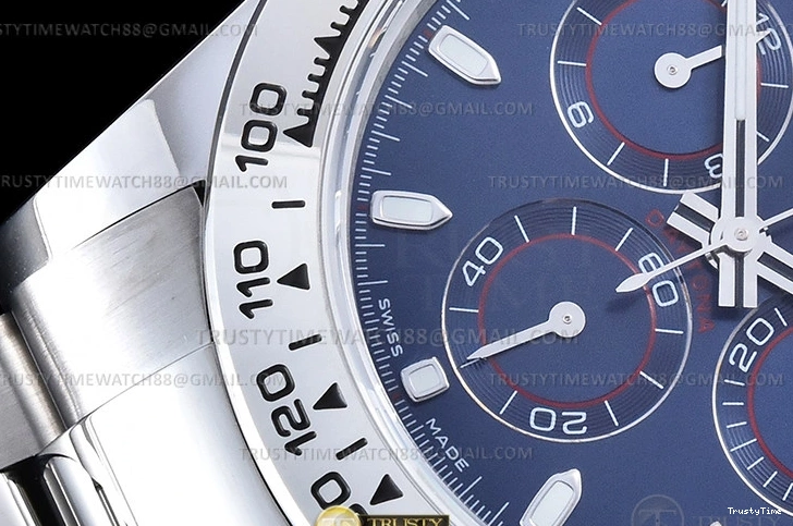 0501 ROLDYT0441A – Daytona 116509 904L WG WG Blue Stk QF V3 SH Timeless 954